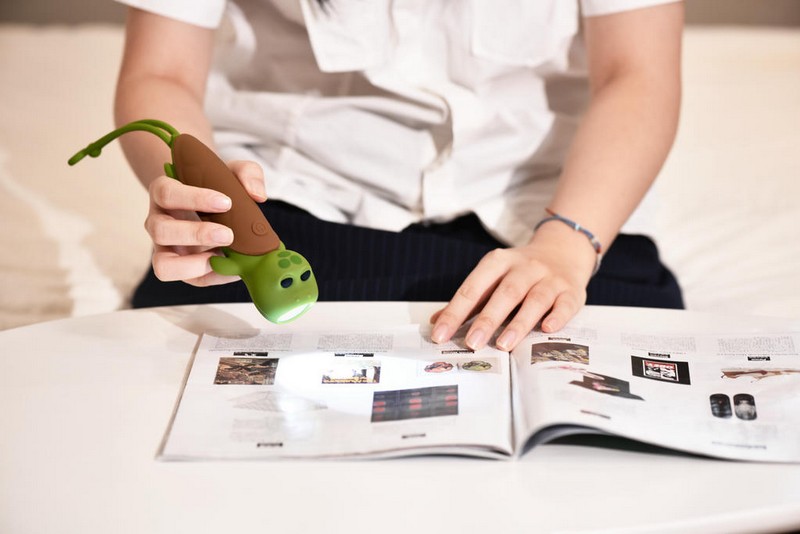 Torcia a forma di tartaruga in silicone ricaricabile con USB incluso